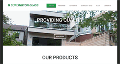 Desktop Screenshot of burlingtonglass.ca